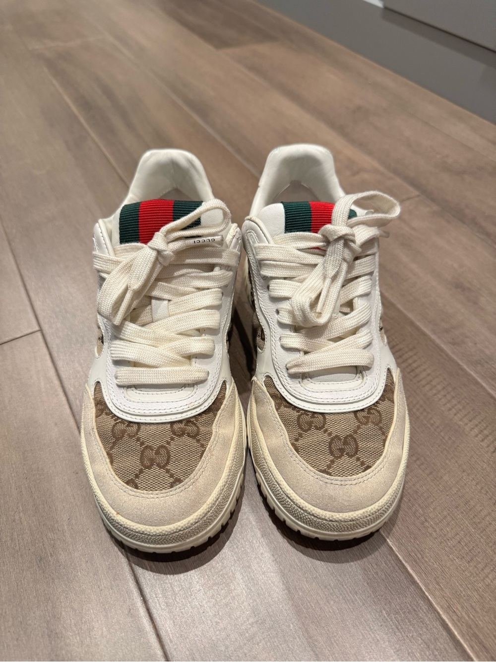 Gucci GG Canvas Sneakers Re-Web